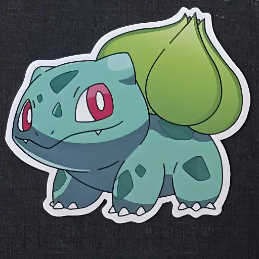 Bulbasaur Sticker