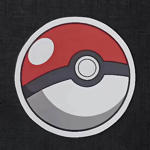 Pokeball Sticker