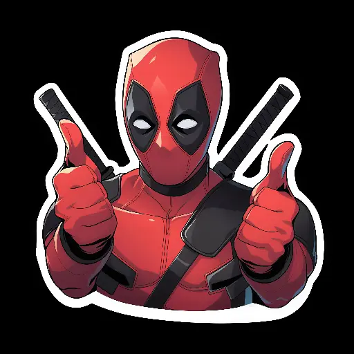 Deadpool Sticker
