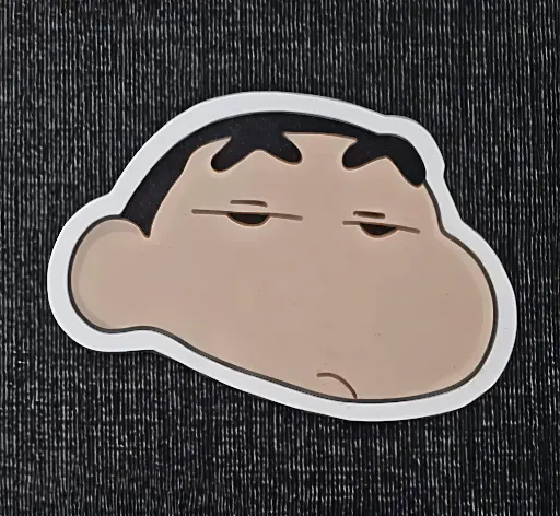 Shinchan Mood Off Sticker